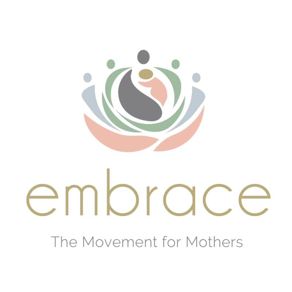 The logo of Embrace, the Movement for Mothers